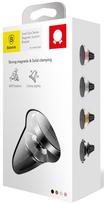 baseus laikikli - Baseus Magnetic Small Ears Car Mount Holder Black - 8 nuotrauka