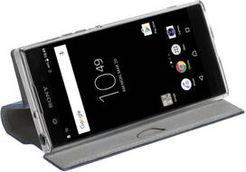 malms - Krusell Malmo 4 Card Folio Case For Sony Xperia XA1 Blue - 4 nuotrauka