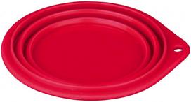 dubenelis silikoninis - Dubenėlis maitinimui Trixie Silicone Travel Bowl 18cm - 2 nuotrauka