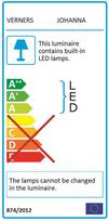 liustras - Verners Johanna Ceiling Lamp 18W LED Matt Nickel - 2 nuotrauka