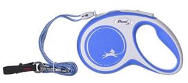 FLEXI New Comfort S Cord 5 m blue automatinis pavadėlis