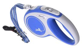 pavadelis flexi s 5m - FLEXI New Comfort S Cord 5 m blue automatinis pavadėlis - 2 nuotrauka