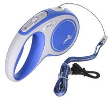pavadelis flexi s 5m - FLEXI New Comfort S Cord 5 m blue automatinis pavadėlis - 3 nuotrauka