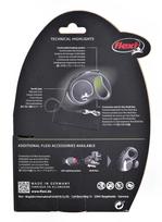 flexi 50kg - FLEXI automatinis pavadėlis Black Design L 5 m juosta, mėlyna spalva - 6 nuotrauka