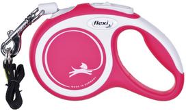 pavadelis flexi m - FLEXI New Comfort XS Cord 3 m red automatinis pavadėlis - 3 nuotrauka