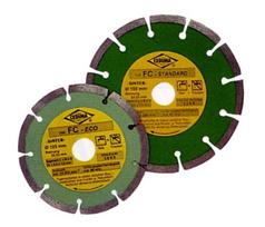 14 22 - Deimantinis segmentinis pjovimo diskas Cedima 8-14/1580FCS, 115 x 22,23 x 1 mm - 2 nuotrauka