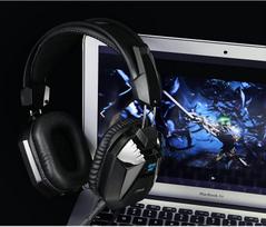 3m ausines - E-BLUE Cobra H948 Gaming Headphones Black - 4 nuotrauka