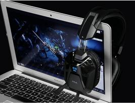 3m ausines - E-BLUE Cobra H948 Gaming Headphones Black - 5 nuotrauka