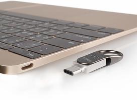 usb c atmintukas 128 - Silicon Power 128GB Mobile C80 Silver (Sidabrinis) - 4 nuotrauka