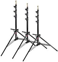 Manfrotto Aluminium Master Lighting Stand Set 1004BAC-3