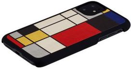 apple telefono dekliukai - iKins Mondrian Back Case For Apple iPhone 11 Black - 2 nuotrauka