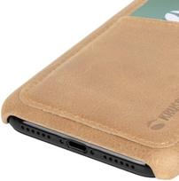 apple kortele - Krusell Sunne 2 Card Back Case For Apple iPhone XS Max Nude - 4 nuotrauka