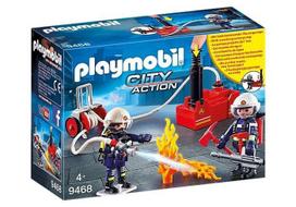 Playmobil City Action Firefighters Wit Water Pump 9468