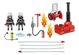 playmobil city action - Playmobil City Action Firefighters Wit Water Pump 9468 - 2 nuotrauka