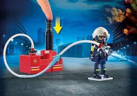 playmobil city action - Playmobil City Action Firefighters Wit Water Pump 9468 - 3 nuotrauka