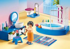 leles vonia - Playmobil Dollhouse Bathroom With Tub 70211 - 5 nuotrauka