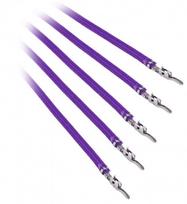 lilu 2 - BitFenix Alchemy 2.0 PSU Cable 5x 40cm Purple - 1 nuotrauka