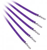 lilu 2 - BitFenix Alchemy 2.0 PSU Cable 5x 40cm Purple - 2 nuotrauka