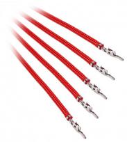 psu' - BitFenix Alchemy 2.0 PSU Cable 5x 40cm Red - 1 nuotrauka