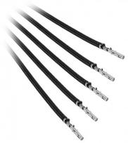 2 x 2 5 mm kabelis - BitFenix Alchemy 2.0 PSU Cable 5x 20cm Black - 2 nuotrauka