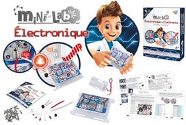 eksperimentu rinkinis - Buki France Mini Lab Electronic - 2 nuotrauka