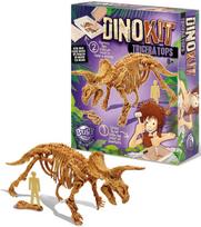 dinozauru rinkinys - Buki France DinoKit Triceratops - 2 nuotrauka