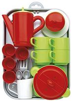 arbatos servizas - Ecoiffier Dining Set On Tray 8/972S - 2 nuotrauka