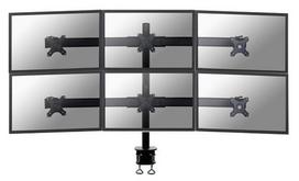 televizoriai 19 - Televizoriaus laikiklis NewStar Desk Mount For LED/LCD 19-27'' Black - 2 nuotrauka