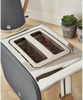 toasteris - Swan Nordic ST14610GRYN Gray (Pilkas) - 6 nuotrauka
