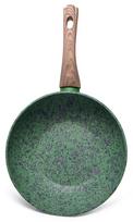 aliuminio keptuve - Fissman Malachite Wok Pan 24x7cm Green - 2 nuotrauka