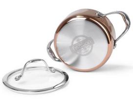 prikaistuvis - Fissman Nordia Casserole With Glass Lid D16cm 1.8l - 2 nuotrauka