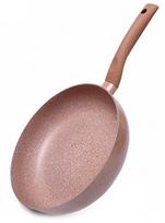 Fissman Latte Deep Frying Pan D26cm Beige