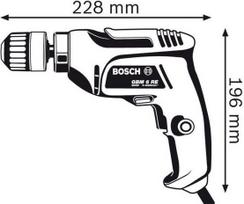 elektrinis greztuvas - Bosch GBM 6 RE Professional - 2 nuotrauka