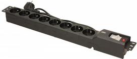 Lestar Surge Protector 8 Outlet Black 1.5 m