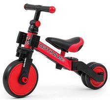 milli ride - Milly Mally Optimus Ride On 3in1 Red - 2 nuotrauka