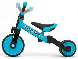 milli ride - Milly Mally Optimus Ride On 3in1 Red - 3 nuotrauka
