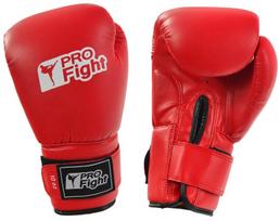 bokso pirstines - ProFight Skin Dragon Boxing Gloves Red 10oz - 1 nuotrauka