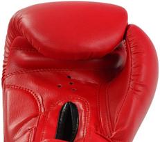 bokso pirstines - ProFight Skin Dragon Boxing Gloves Red 10oz - 5 nuotrauka