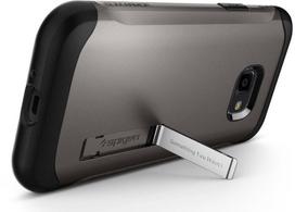 Pirkti Spigen Slim Armor Kickstand Back Case For Samsung Galaxy Xcover 4 Gunmetal - Photo 2