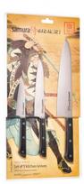 samuro peilis - Samura HARAKIRI Set of 3pcs. universal Kitchen knives - 2 nuotrauka