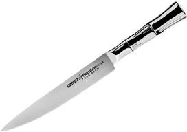peiliai samura bamboo - Samura BAMBOO Universal Slicing knife 8"/ 200mm - 1 nuotrauka