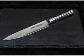 peiliai samura bamboo - Samura BAMBOO Universal Slicing knife 8"/ 200mm - 7 nuotrauka