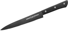 japoniskas peilis - Samura SHADOW Universal Slicing knife with black non-stick coating 7.7"/ 196mm - 1 nuotrauka
