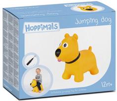 augintinis zaislas - Tootiny Hoppimals Jumping Dog Yellow - 4 nuotrauka