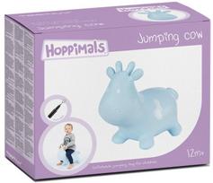 sokliukai vaikams - Tootiny Hoppimals Jumping Cow Blue - 2 nuotrauka