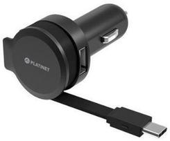 Platinet PLCRTC Universal IC Car Charger 2.4A USB-C