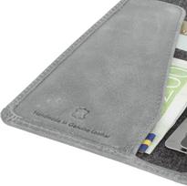 iphone xs max deklas - Krusell Sunne Wallet Case For Apple iPhone XS Max Grey - 5 nuotrauka