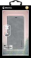 iphone xs max deklas - Krusell Sunne Wallet Case For Apple iPhone XS Max Grey - 6 nuotrauka