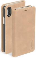 iphone xs max deklas - Krusell Sunne Wallet Case For Apple iPhone XS Max Beige - 6 nuotrauka
