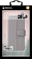iphone xs max deklas - Krusell Loka 2in1 Wallet Case For Apple iPhone XS Max Grey - 7 nuotrauka